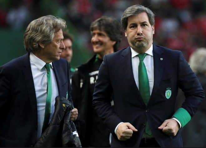 Bruno de Carvalho não confirma suspensão de Jorge Jesus