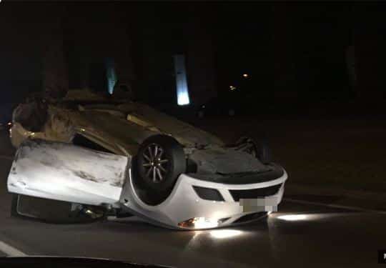 Acidente com três carros em Vila do Conde deixa ferido encarcerado