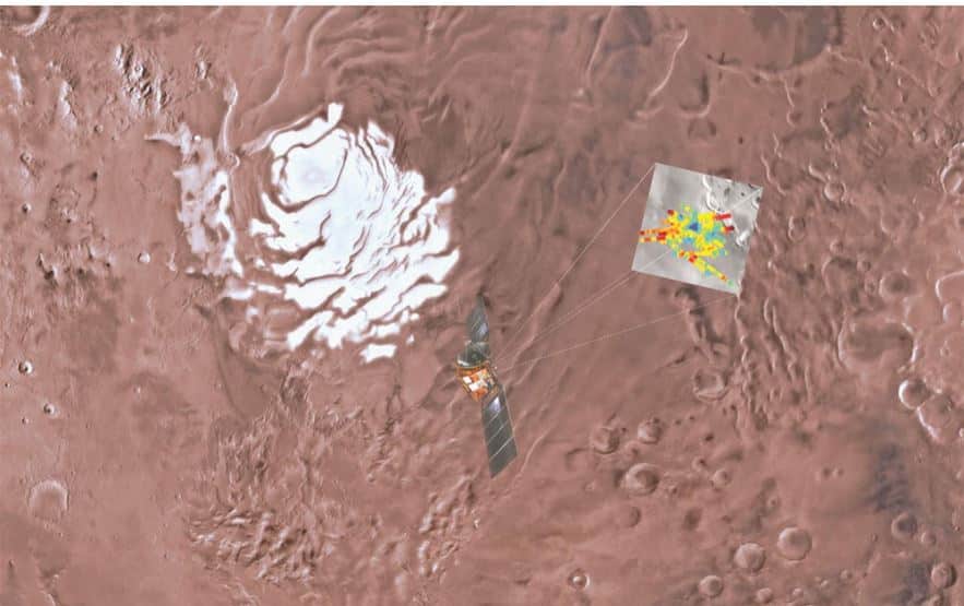 Marte. Cientistas acreditam ter descoberto massa de água em estado líquido