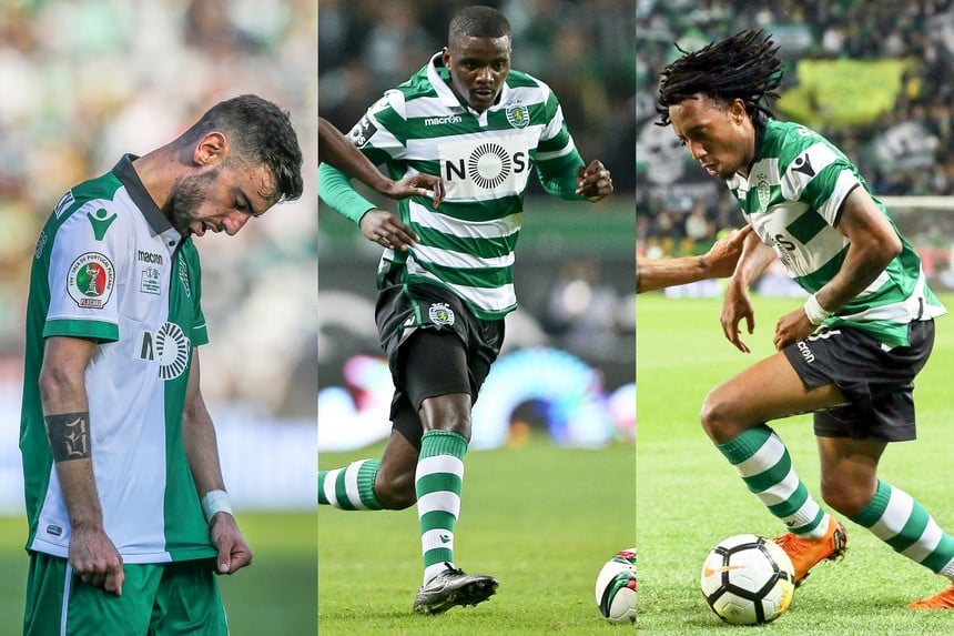 Sporting tenta e tenta e tenta não perder Gelson, Bruno Fernandes e Rafael Leão