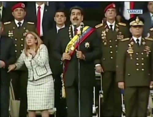 Nicolás Maduro escapa a ataque com drone