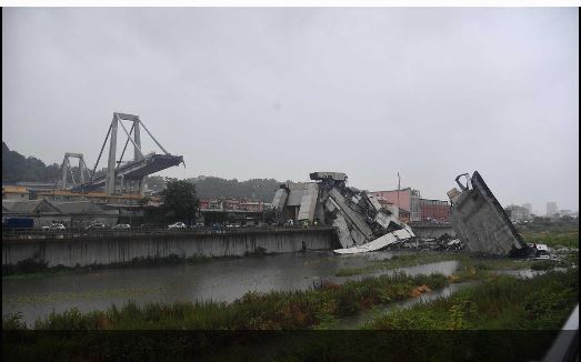 Novo balanço: 30 mortos e dezenas de feridos em Génova. Veja as imagens aéreas