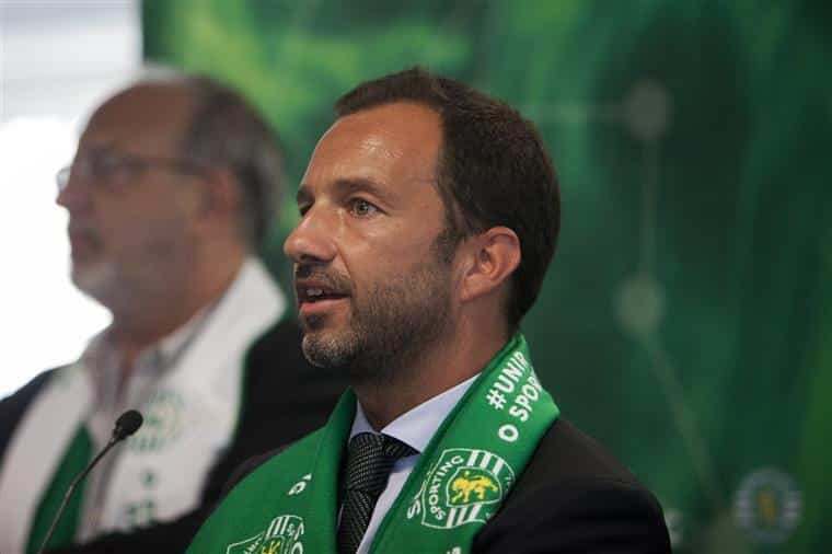 Novo presidente do Sporting põe as ações em máximos de um mês