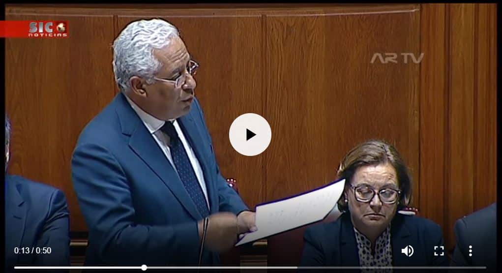 António Costa defende "Lei Uber" e elenca vantagens dos taxistas