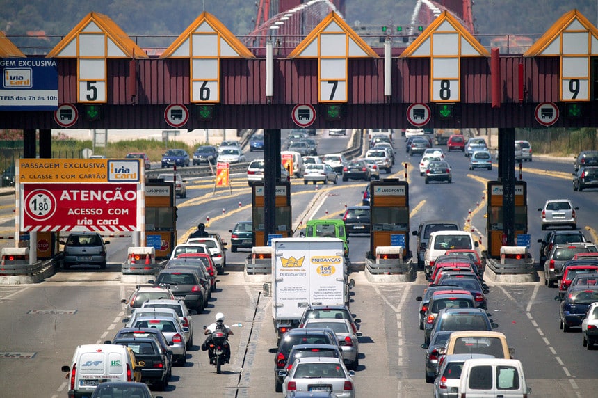 Portagens nas autoestradas deverão aumentar perto de 1% em 2019