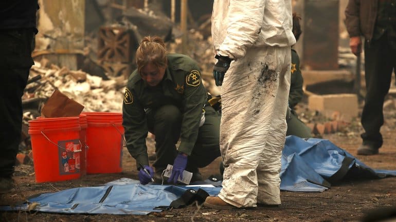 Novo balanço. Incêndio na Califórnia já fez 56 mortos, 130 continuam desaparecidas