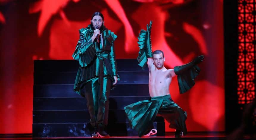 Eurovisão. Conan Osiris foi o oitavo intérprete mais falado no Facebook