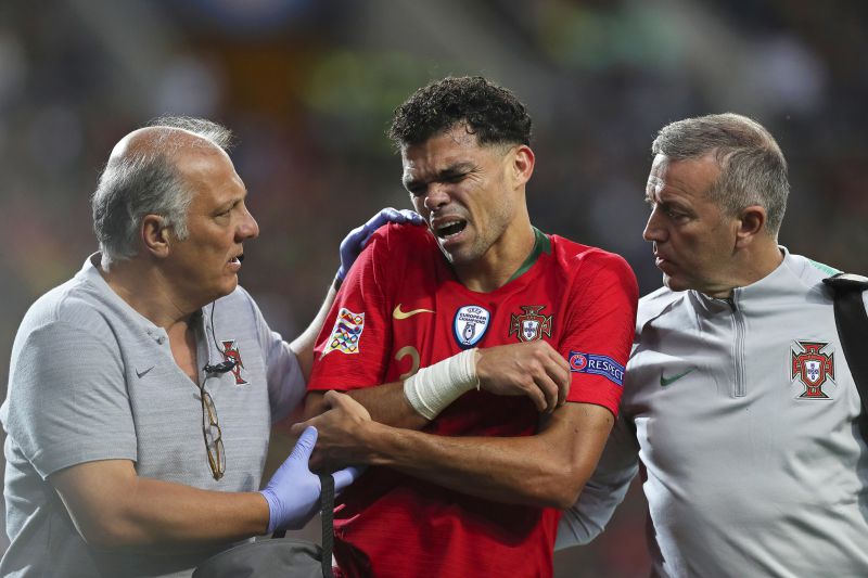 Liga das Nações: Pepe falha final e abandona estágio da seleção portuguesa