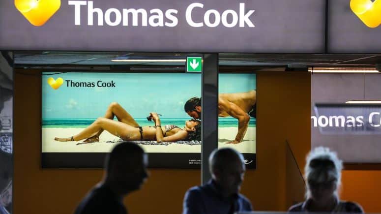 Quase 15 mil turistas repatriados para o Reino Unido após falência da Thomas Cook