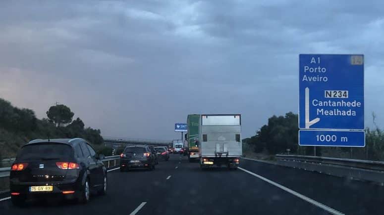 Acidente na A1 junto a Alverca está a condicionar o trânsito