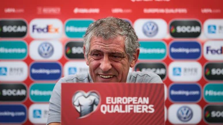 Fernando Santos divulga convocados para jogos com Luxemburgo e Ucrânia