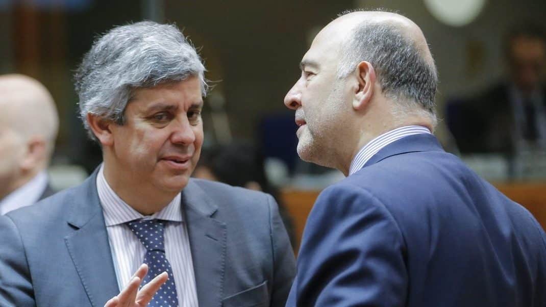 Portugal “devia estar orgulhoso” de ter Centeno no Eurogrupo, diz Moscovici. “Ronaldo das Finanças” já marcou “alguns golos”