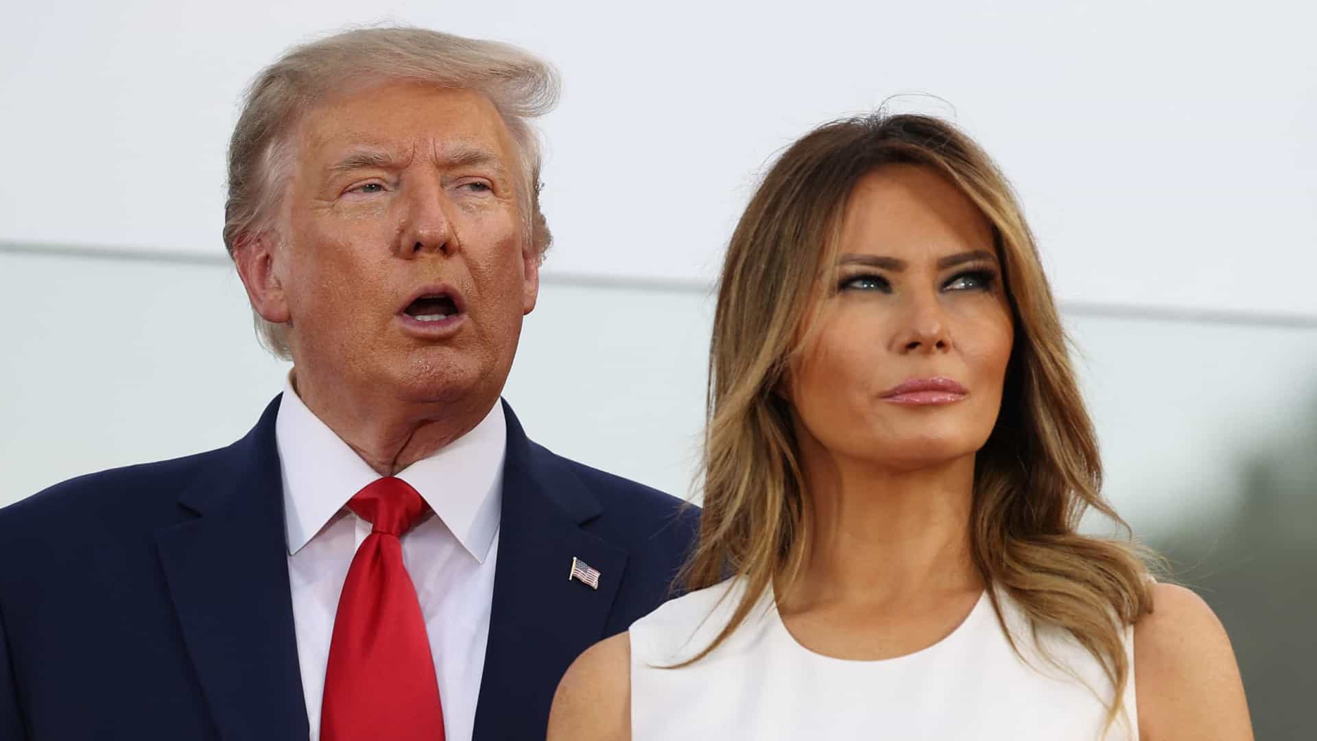 "A contar os minutos". Melania Trump irá pedir o divórcio a Donald Trump