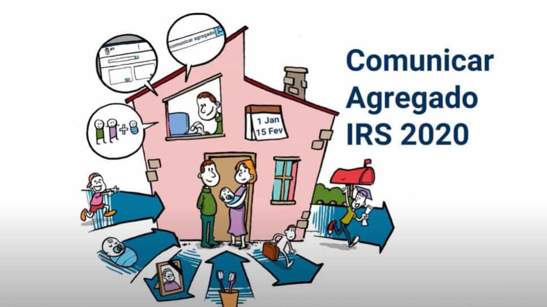 IRS. Finanças 'ensinam' como comunicar alterações ao agregado (com vídeo)