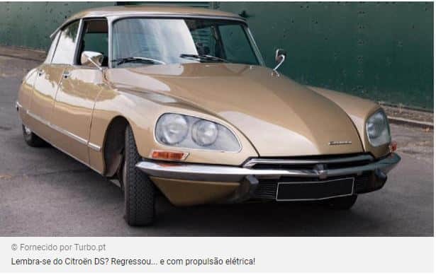 Lembra-se do Citroën DS? Regressou... e com propulsão elétrica!